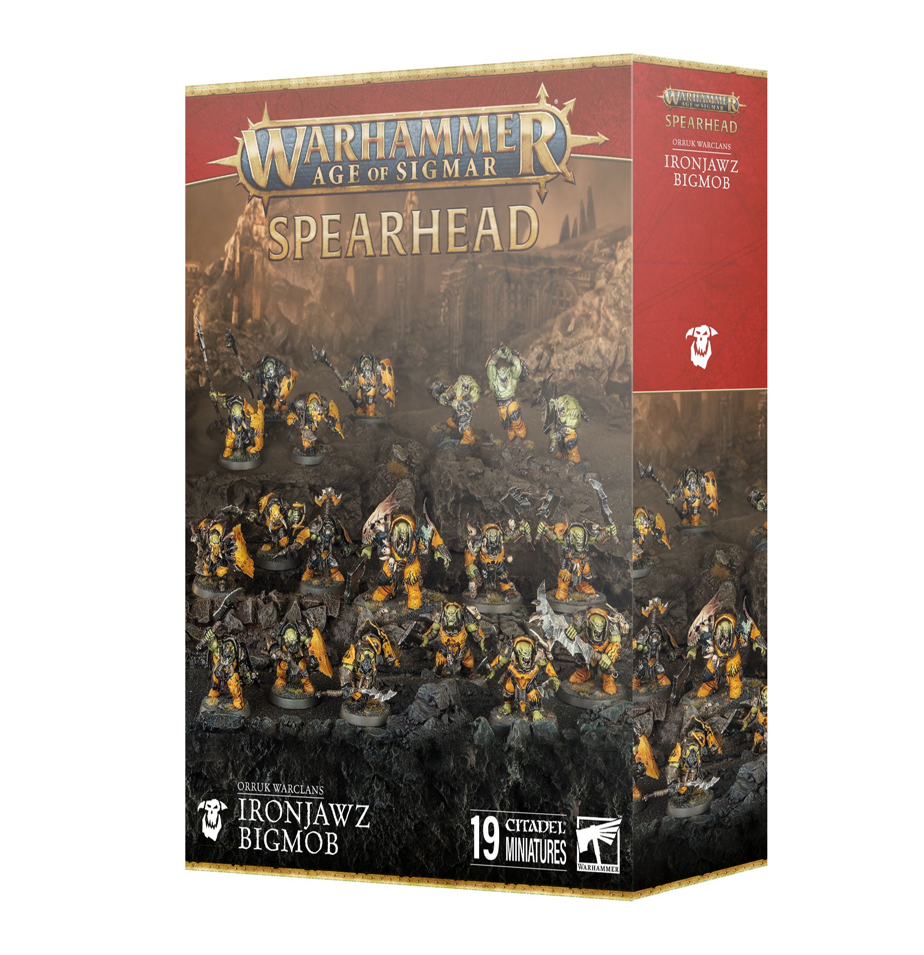 Warhammer Age of Sigmar - Spearhead : Orruk Warclans - Ironjawz Bigmob