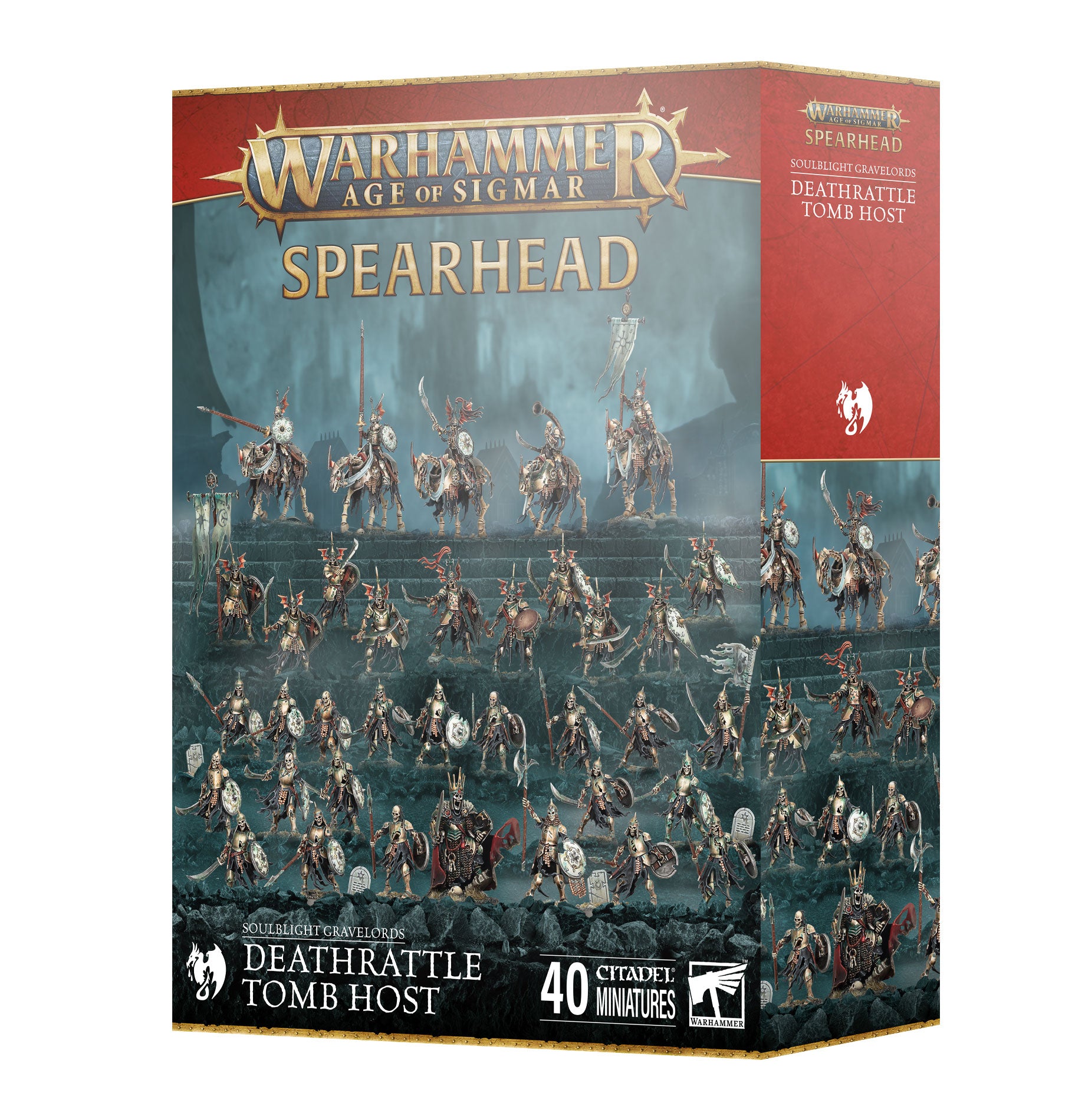 Warhammer Age of Sigmar - Spearhead : Soulblight Gravelords - Deathrattle Tomb Host