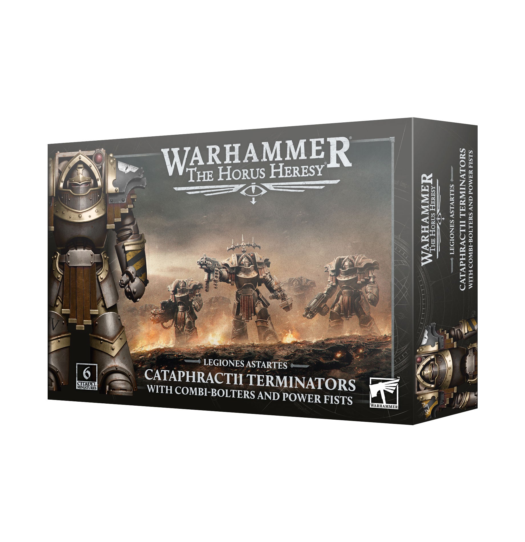 Warhammer: The Horus Heresy - Legiones Astartes: Cataphractii Terminators with Combi-Bolters and Power Fists