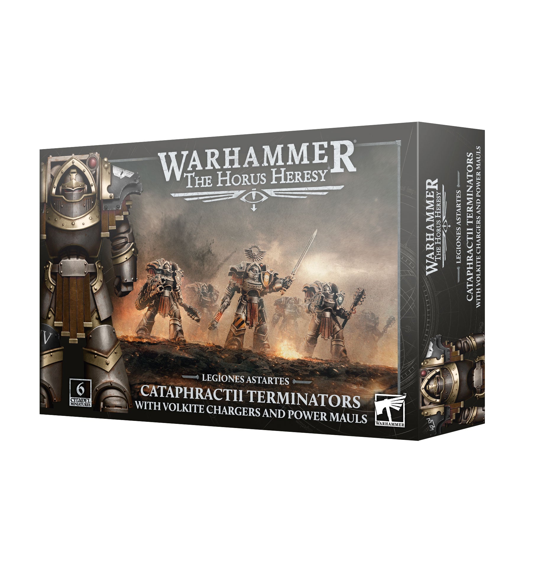 Warhammer: The Horus Heresy - Legiones Astartes: Cataphractii Terminators with Volkite Chargers and Power Mauls