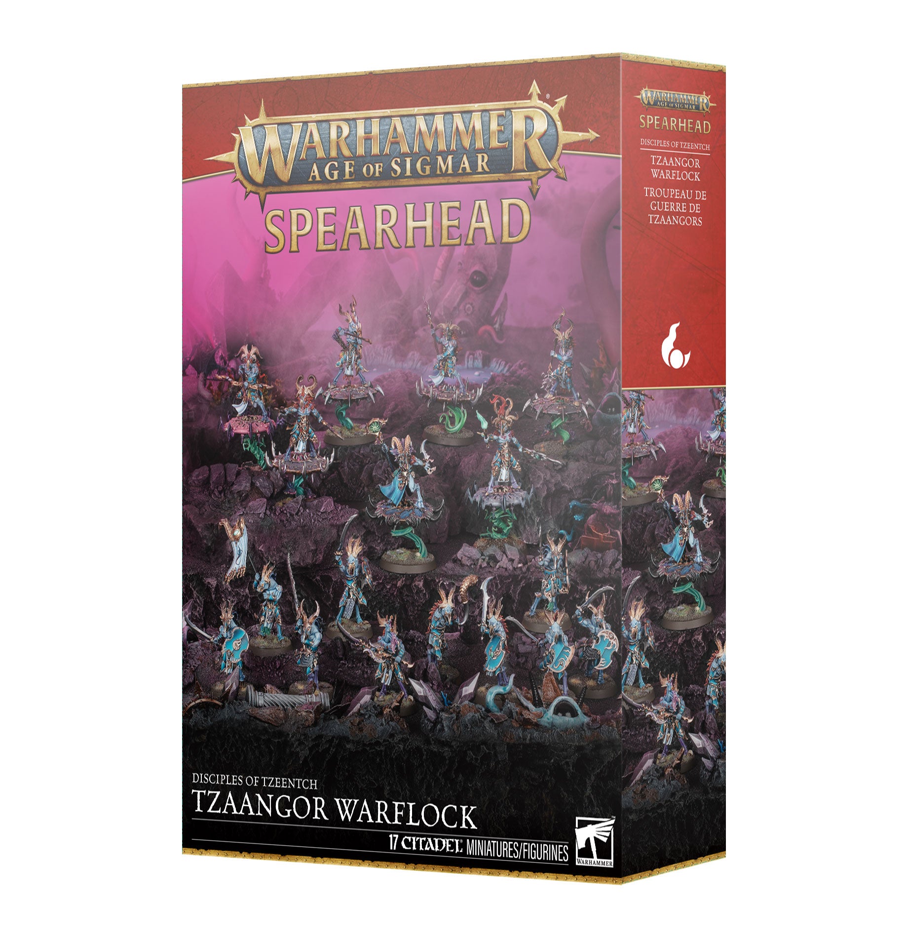 Warhammer Age of Sigmar - Spearhead : Disciples of Tzeentch - Tzaangor Warflock