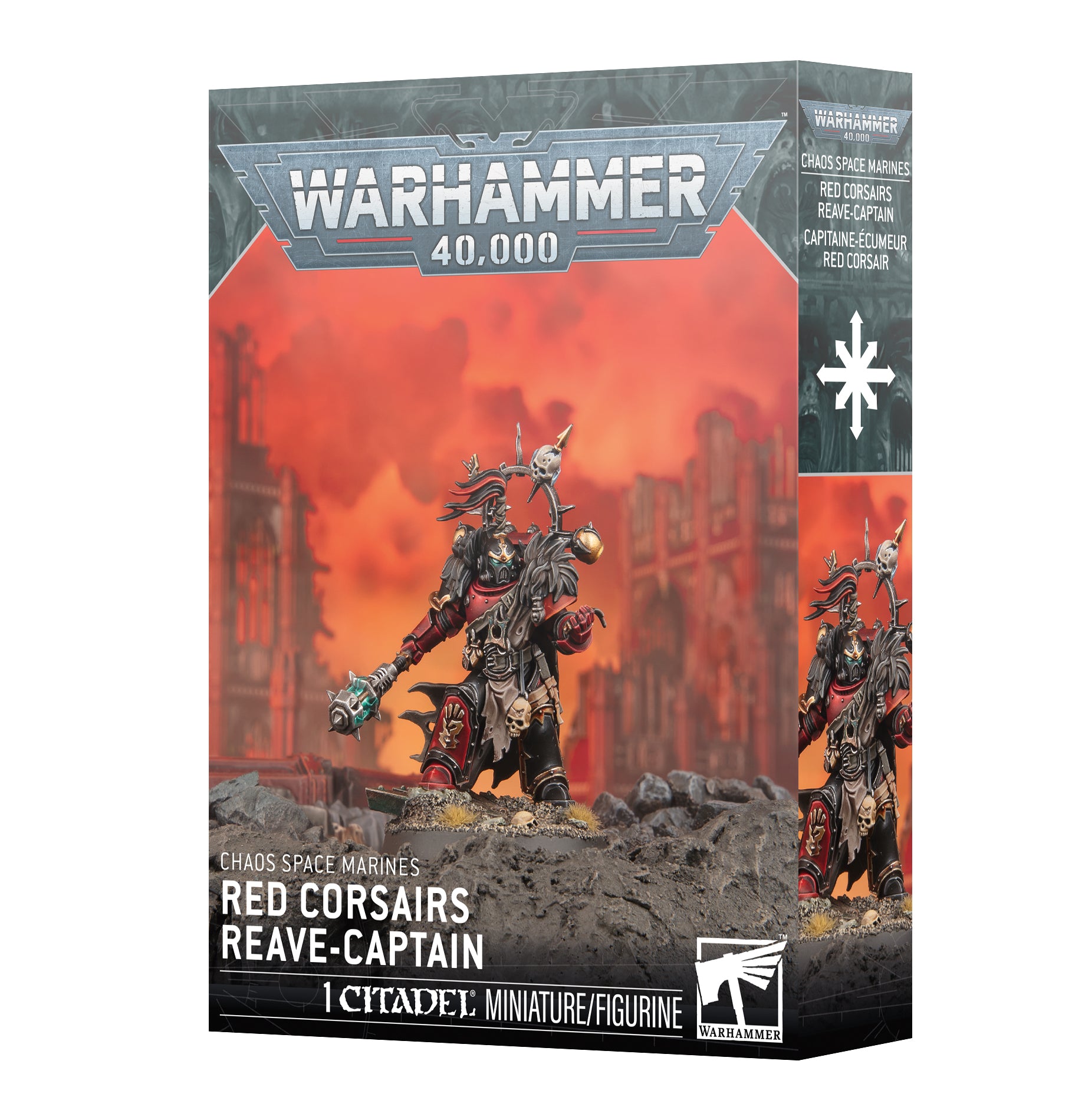 Chaos Space Marines - Red Corsairs Reave-Captain