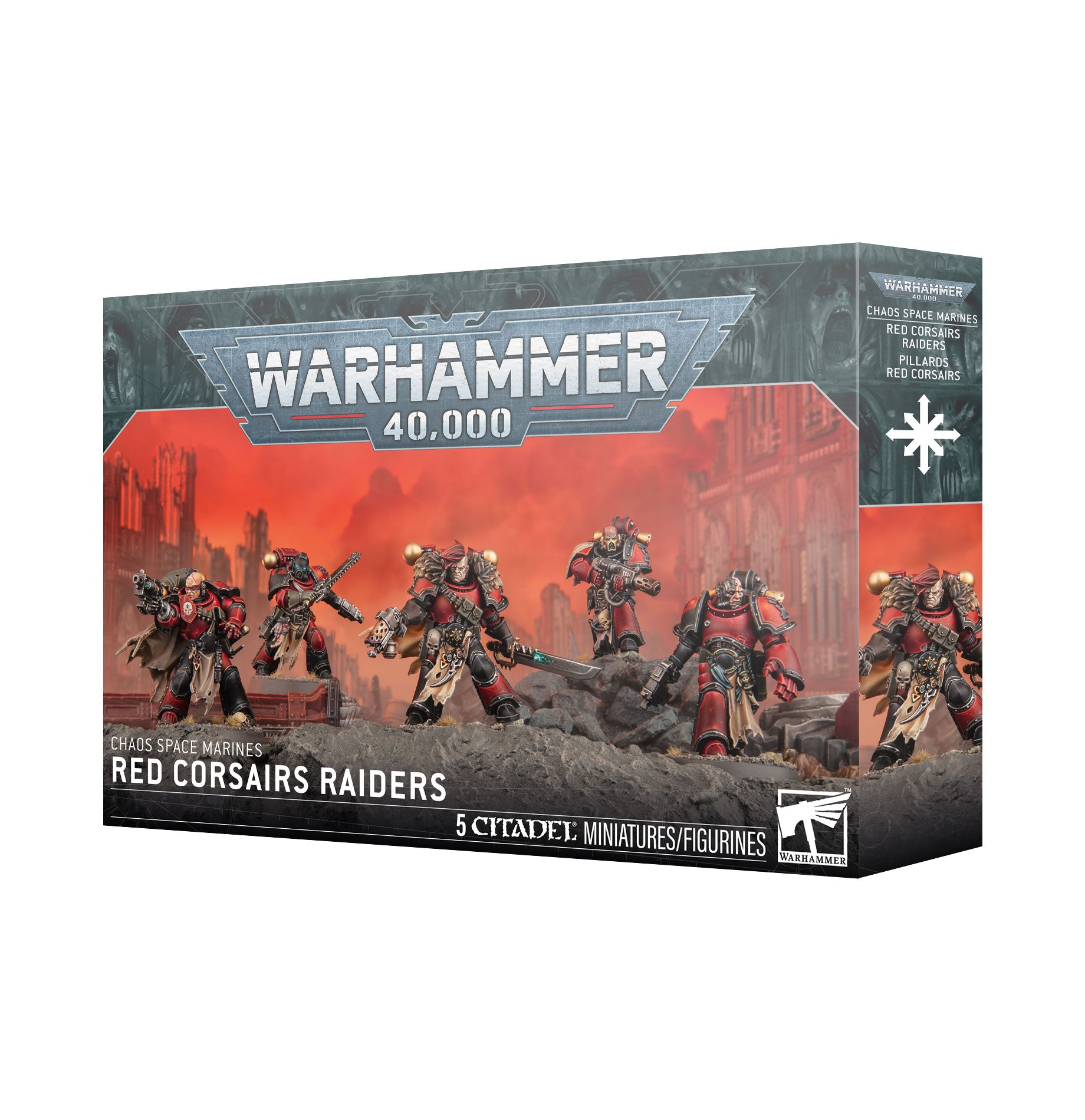 Chaos Space Marines - Red Corsairs Raiders