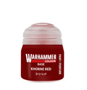 Warhammer Colour Base 12ml: Khorne Red