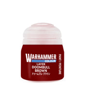 Warhammer Colour Layer 12ml: Doombull Brown