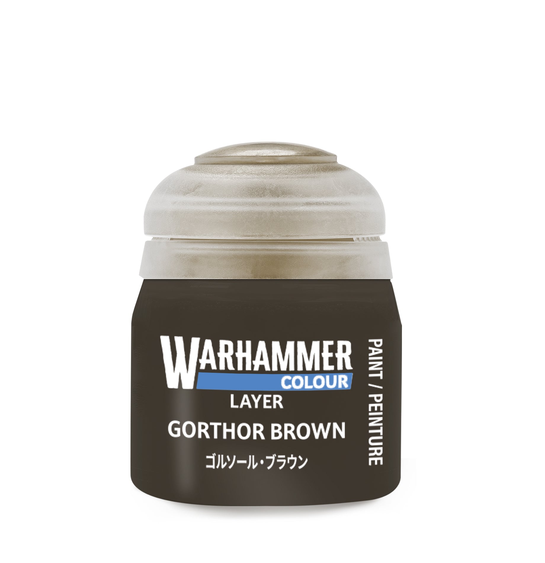 Warhammer Colour Layer 12ml: Gorthor Brown