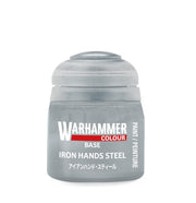 Warhammer Colour Base 12ml: Iron Hands Steel