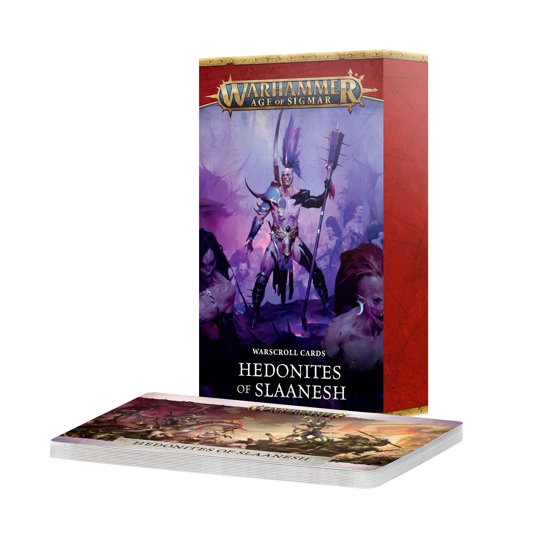Warhammer Age of Sigmar - Hedonites of Slaanesh Warscroll Cards