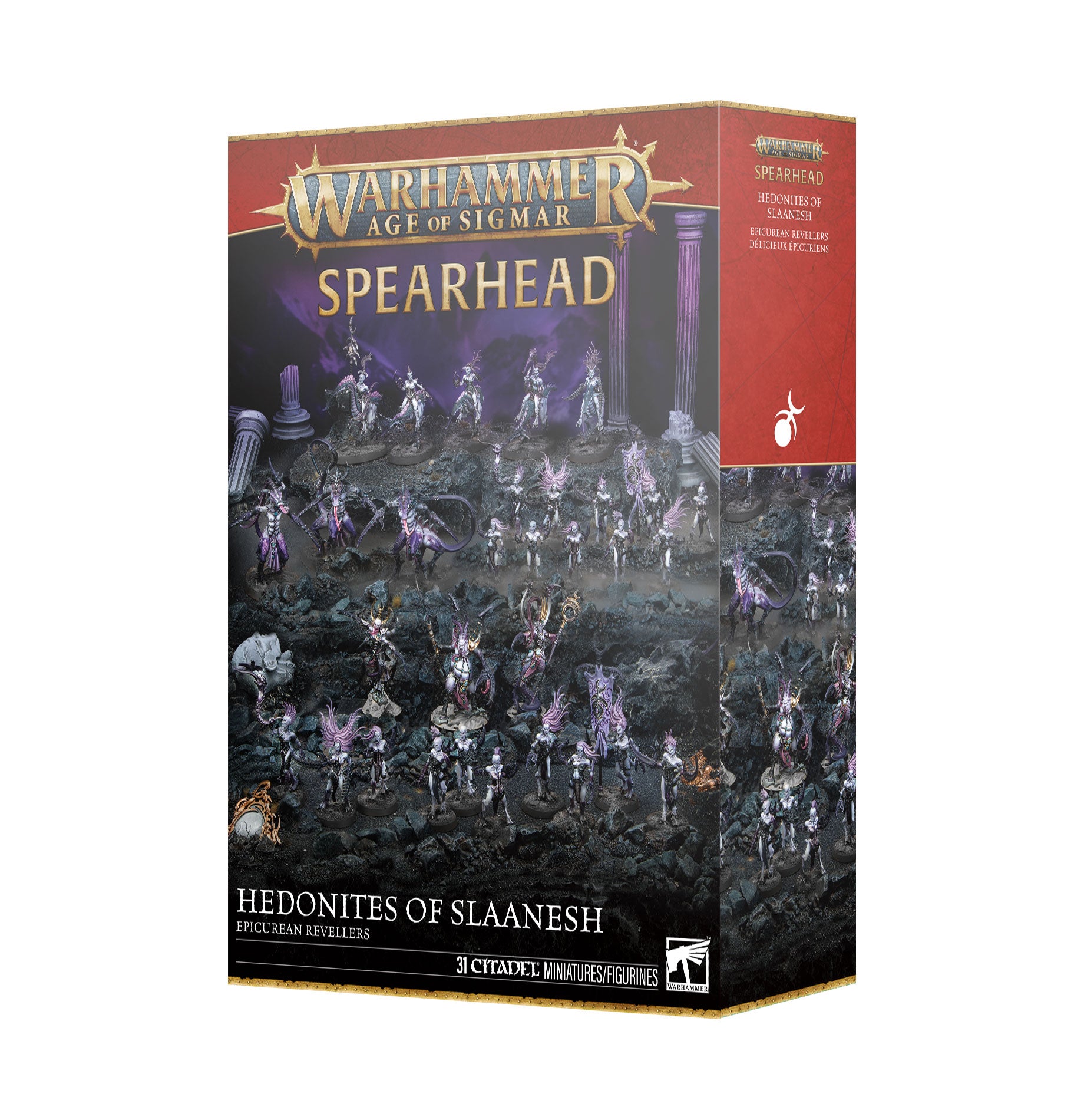 Warhammer Age of Sigmar - Spearhead : Hedonites of Slaanesh Epicurean Revellers *Presale for 7/4/26*