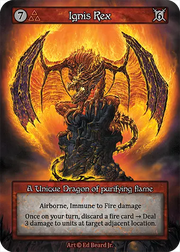 Dragonlord - Ignis Rex - Foil