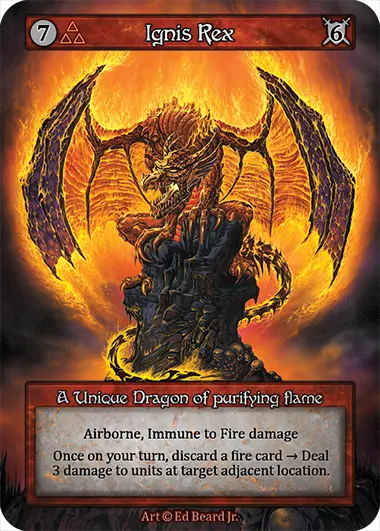 Dragonlord - Ignis Rex - Foil