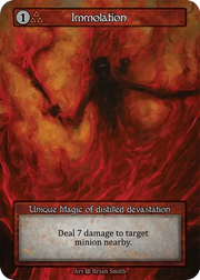 Alpha - Immolation - Foil