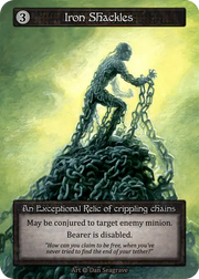 Alpha - Iron Shackles - Foil