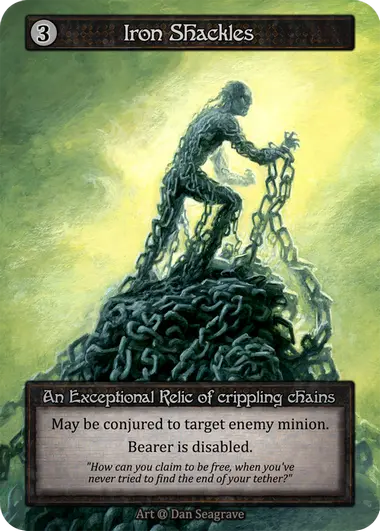Alpha - Iron Shackles - Foil