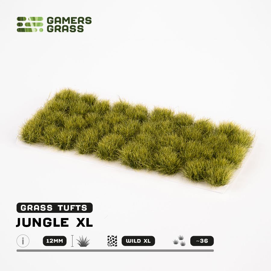 Gamers Grass: Grass Tufts XL Tufts - Jungle