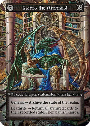 Dragonlord - Kairos the Archivist - Non-Foil