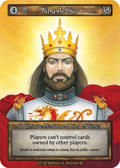Arthurian Legends - King Arthur - Non-Foil