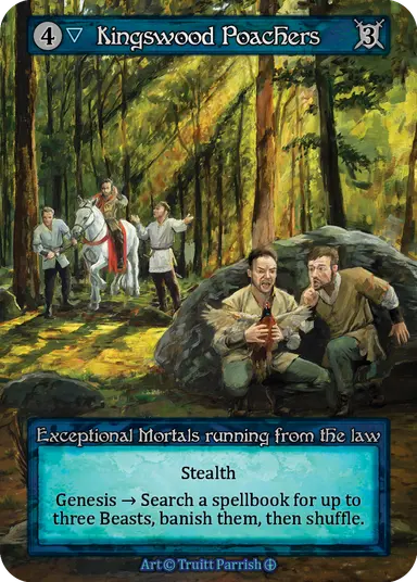 Arthurian Legends - Kingswood Poachers - Non-Foil