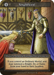 Arthurian Legends - Knighthood - Foil
