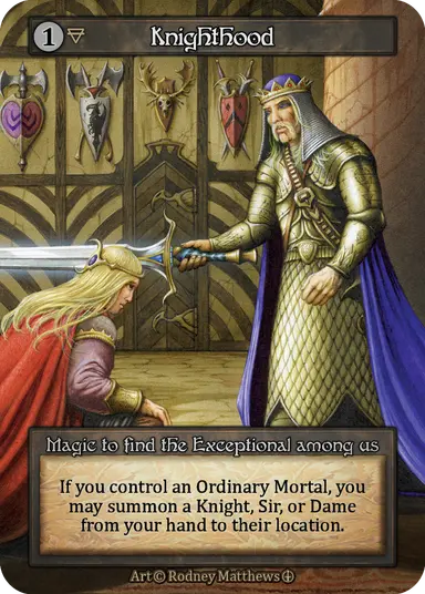 Arthurian Legends - Knighthood - Foil