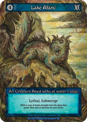 Arthurian Legends - Lake Afanc - Foil