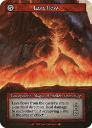 Arthurian Legends - Lava Flow - Foil