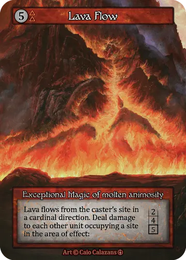 Arthurian Legends - Lava Flow - Foil