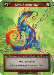 Beta - Lava Salamander - Foil