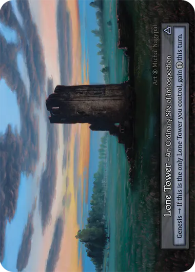 Lone Tower (Third Wave Beta) - Foil