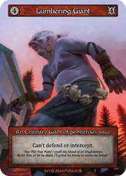 Arthurian Legends - Lumbering Giant - Foil