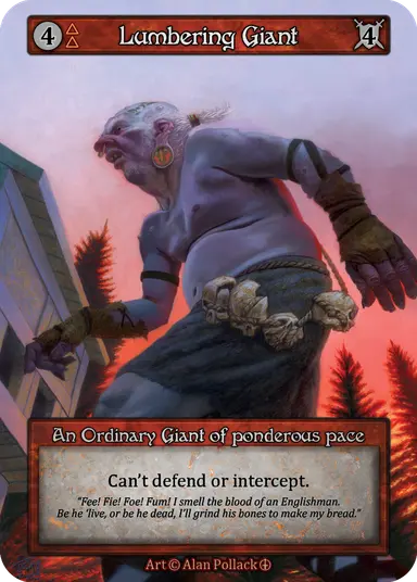 Lumbering Giant - Foil