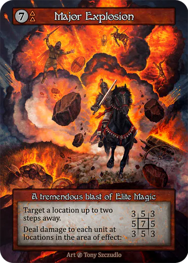 Major Explosion (Third Wave Beta) - Foil