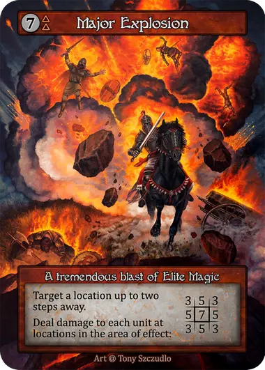 Major Explosion - Beta / Foil