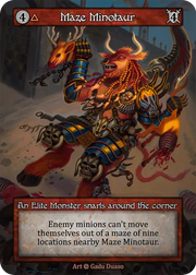 Alpha - Maze Minotaur - Foil