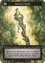 Arthurian Legends - Merlin's Staff - Foil