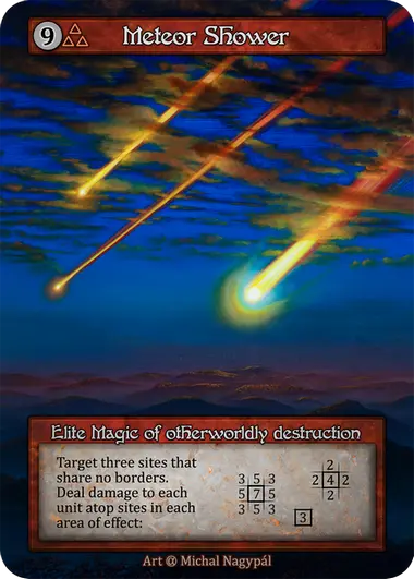 Alpha - Meteor Shower - Foil