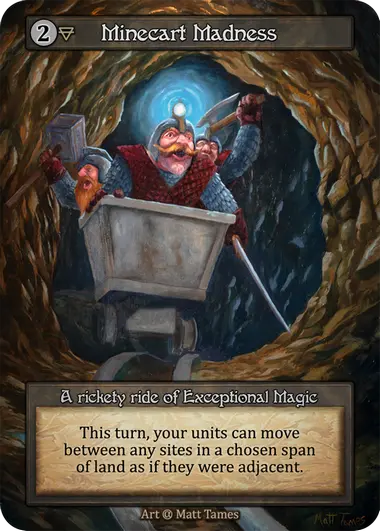 Alpha - Minecart Madness - Non-Foil