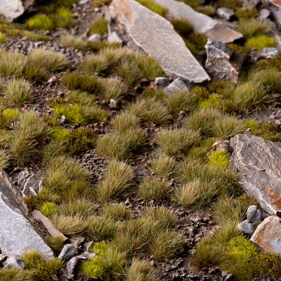 Gamers Grass: Grass Tufts 2-6mm - Mixed Green 6mm