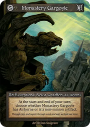 Beta - Monastery Gargoyle - Non-Foil