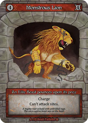 Arthurian Legends - Monstrous Lion - Non-Foil
