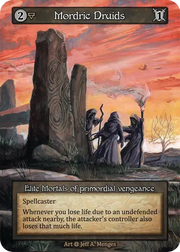 Beta - Mordric Druids - Foil