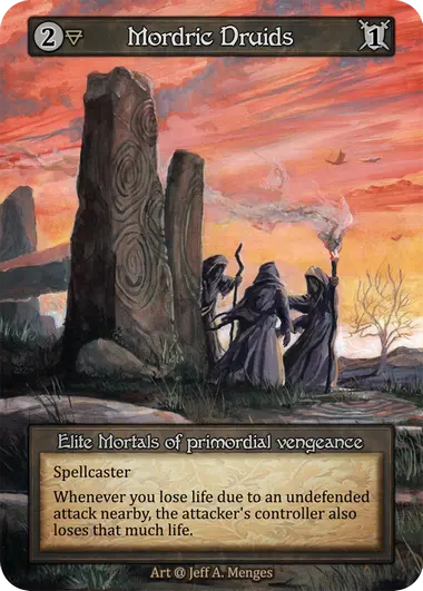 Beta - Mordric Druids - Foil