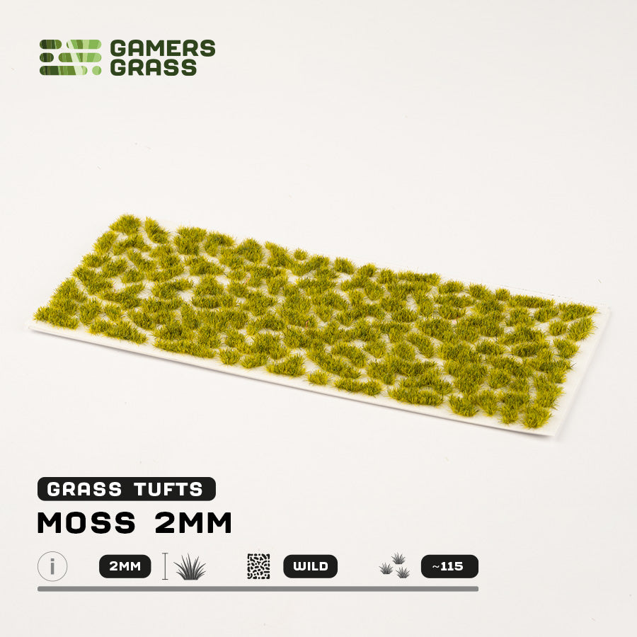 Gamers Grass: Grass Tufts 2-6mm - Moss 2mm