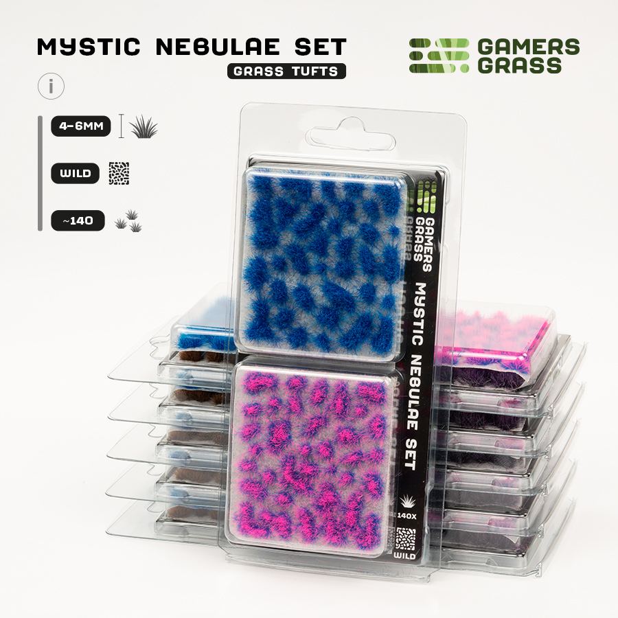 Gamers Grass: Tuft Sets - Mystic Nebula