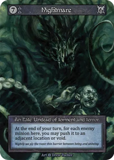 Alpha - Nightmare - Foil