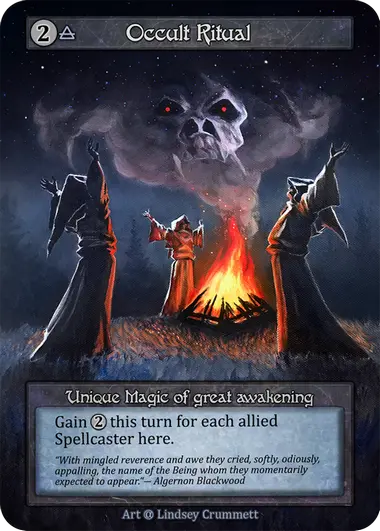 Alpha - Occult Ritual - Foil