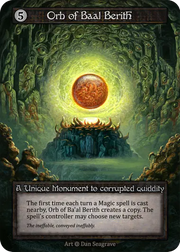 Beta - Orb of Ba'al Berith - Non-Foil