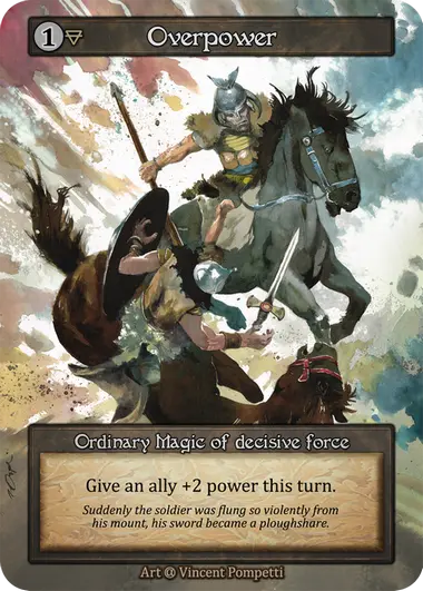 Beta - Overpower - Foil