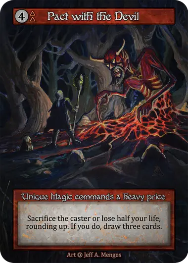 Alpha - Pact with the Devil - Foil