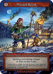 Arthurian Legends - Peasant Revolt - Foil